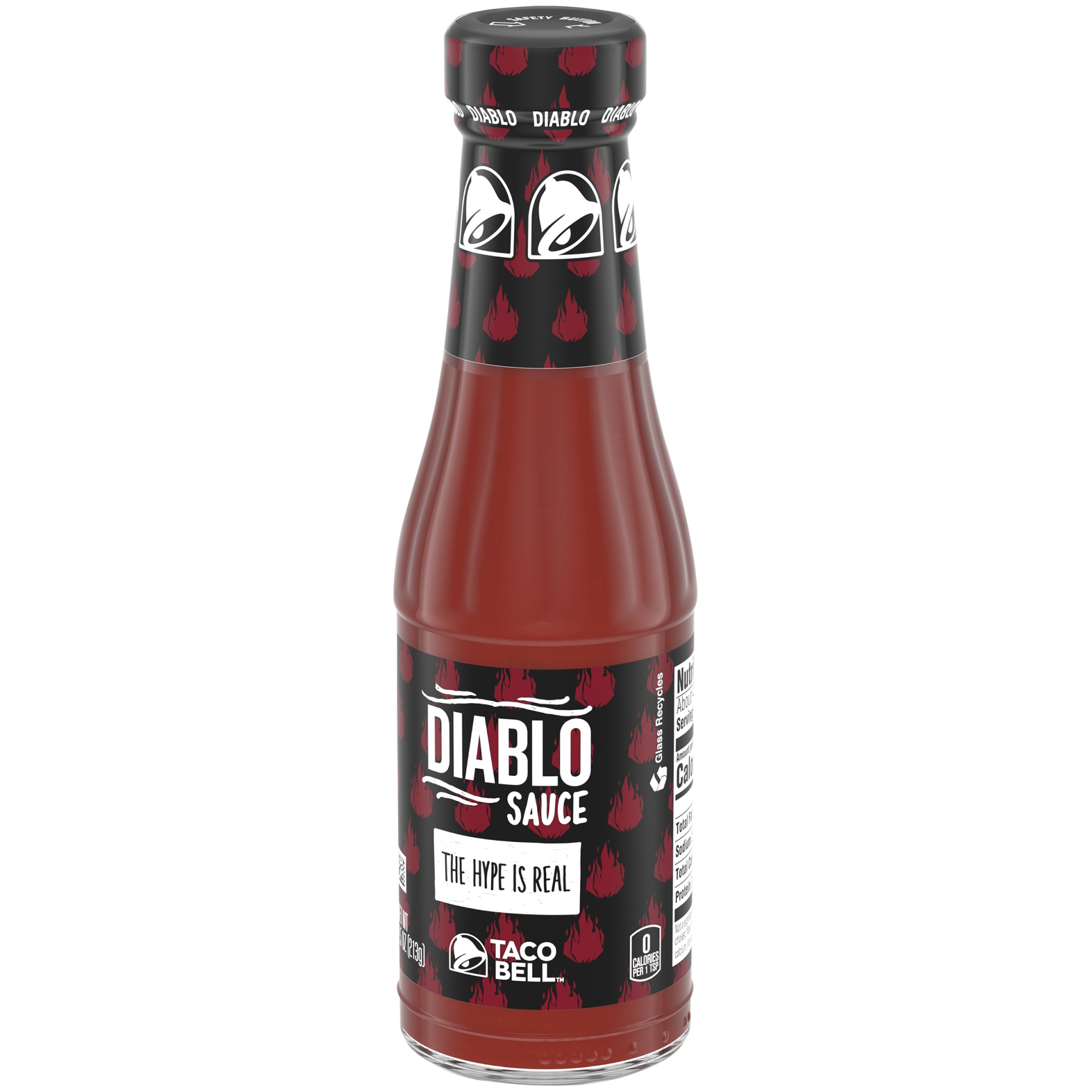slide 3 of 6, Taco Bell Diablo Sauce, 7.5 oz Bottle, 7.5 oz