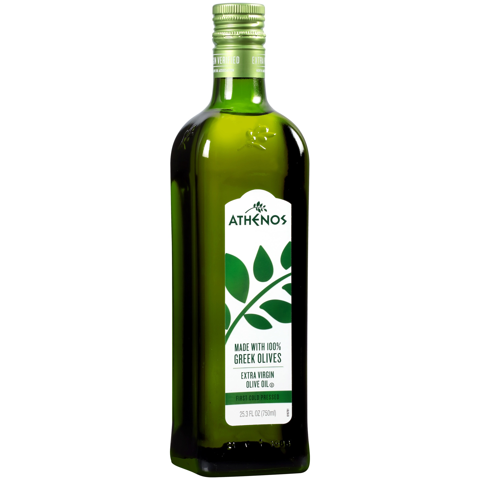 slide 2 of 5, Athenos Extra Virgin Olive Oil Bottle, 25.3 fl oz