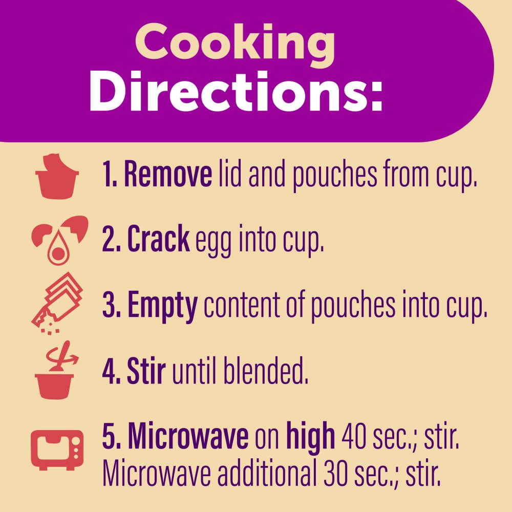 slide 5 of 6, Just Crack An Egg Ultimate Sausage Scramble Breakfast Bowl Kit, 3 oz