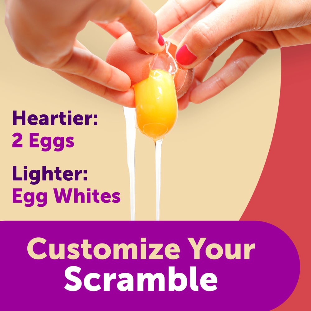 slide 4 of 6, Just Crack An Egg Ultimate Sausage Scramble Breakfast Bowl Kit, 3 oz