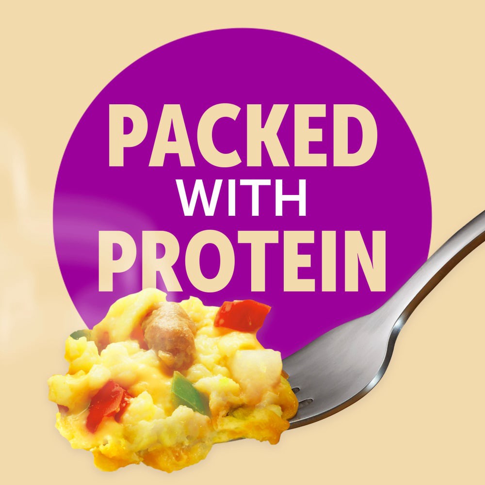 slide 6 of 6, Just Crack An Egg Ultimate Sausage Scramble Breakfast Bowl Kit, 3 oz