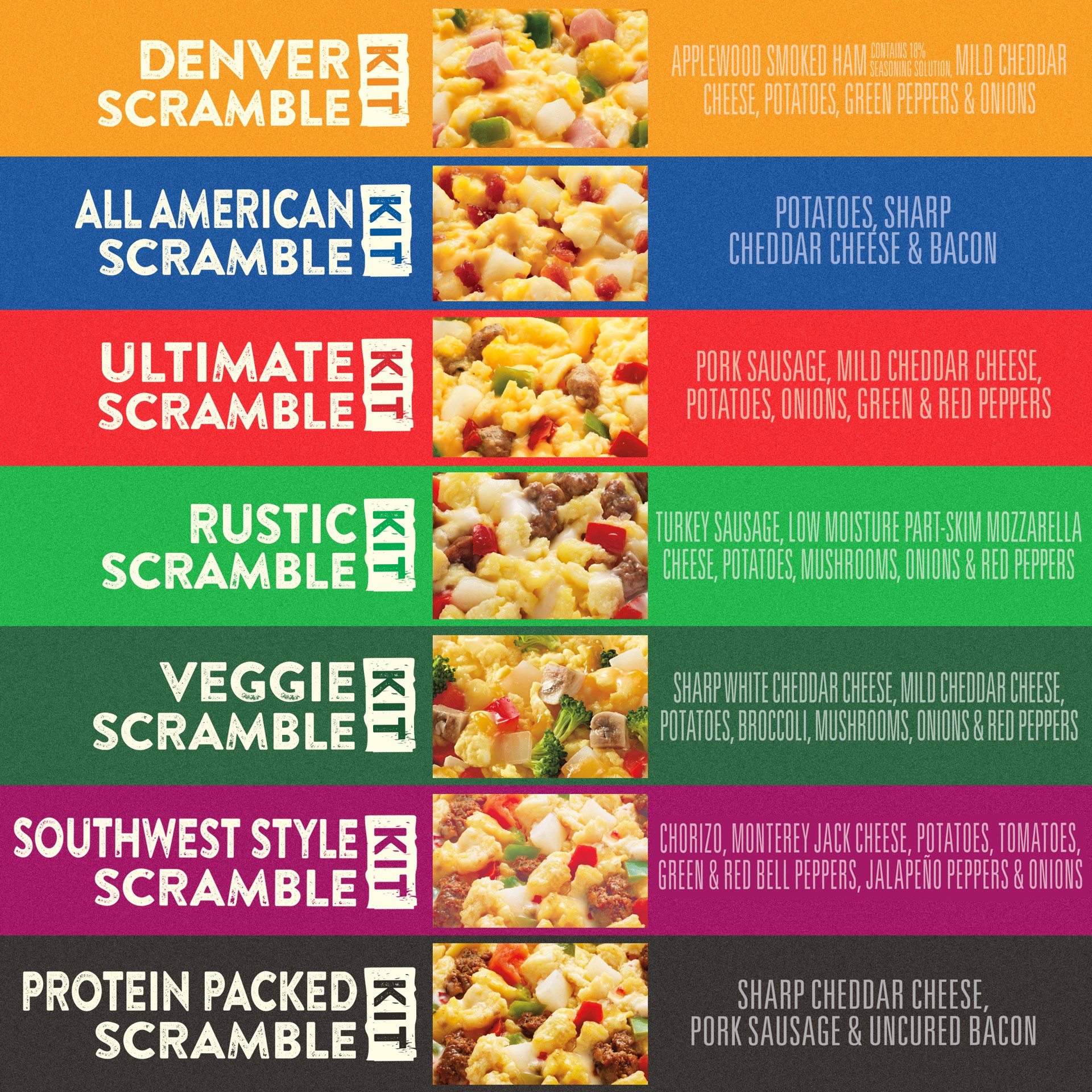 slide 2 of 10, Ore Ida Just Crack an Egg Ultimate Scramble Kit, 3 oz