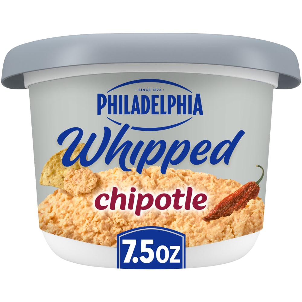 slide 4 of 6, Philadelphia Chipotle Whipped Cream Cheese Spread, 7.5 oz Tub, 7.5 oz