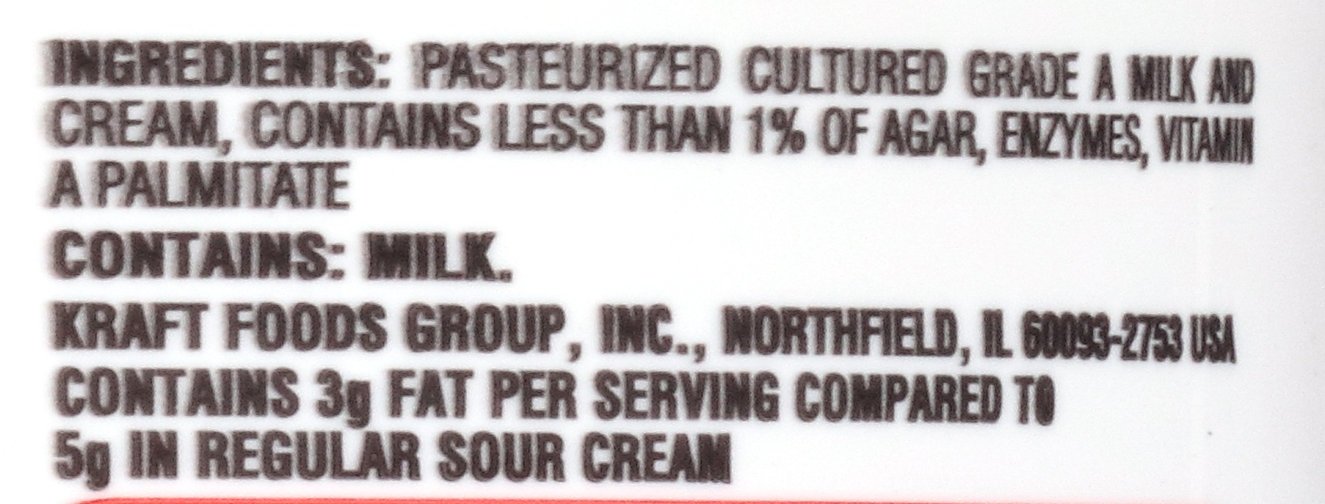 slide 5 of 6, Breakstone's Reduced Fat Sour Cream, 16 oz Tub, 16 oz