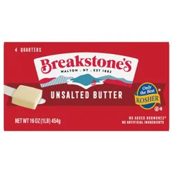 Breakstone Unsalted Butter Ouarters