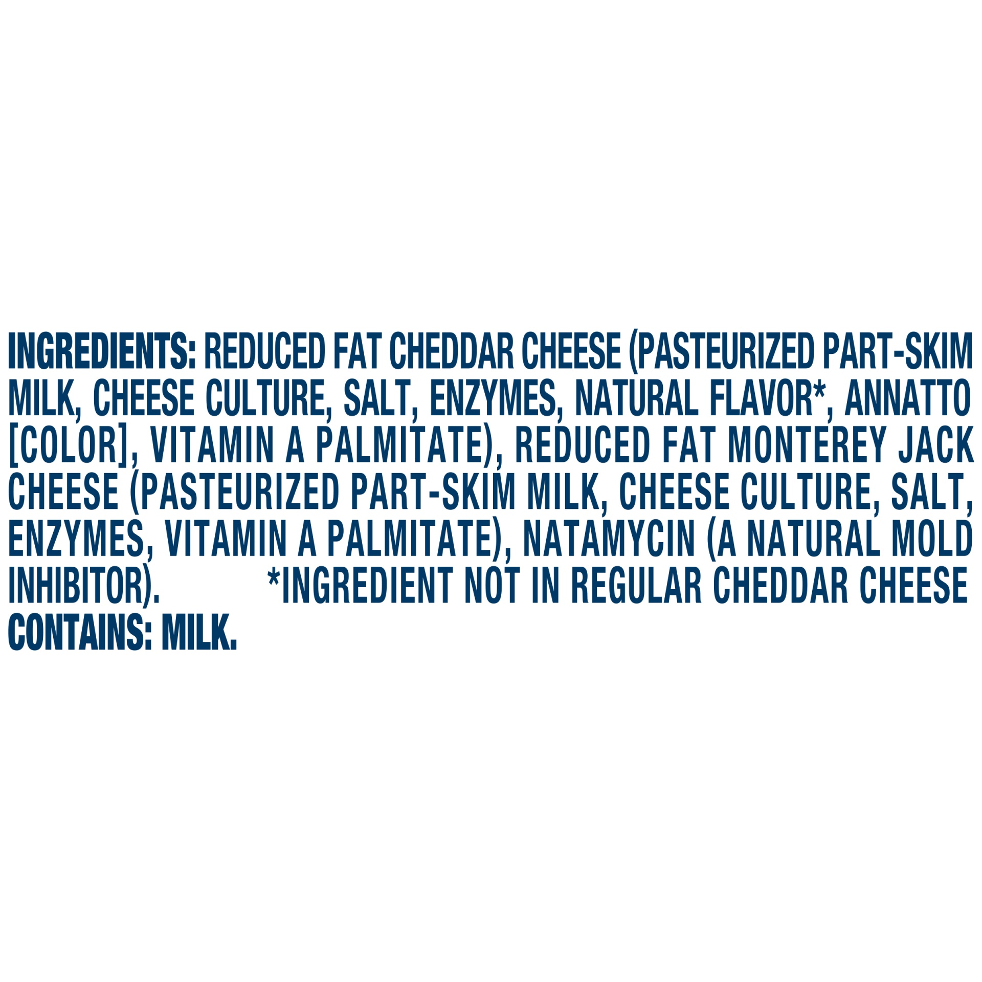 slide 6 of 6, Kraft Cheddar & Monterey Jack Cheese Cubes with 2% Milk, 5.8 oz