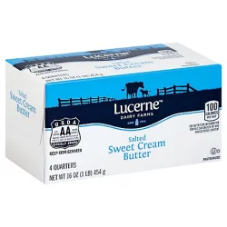 Lucerne Butter Salted Sweet Cream - 16 Oz