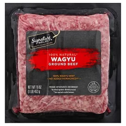Signature Select Ground Beef American Style Kobe - 16 Oz
