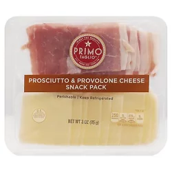 Primo Taglio Snack Pack Prosciutto And Cheese Provolone - 3 Oz