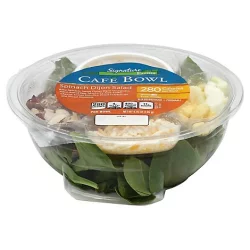 Signature Farms Cafe Spinach Dijon Bowl Salad - 4.75 Oz