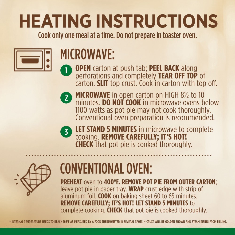 slide 2 of 6, Marie Callender's Marie Callender’s Turkey Pot Pie Large Size Frozen Meal, 15 oz., 15 oz