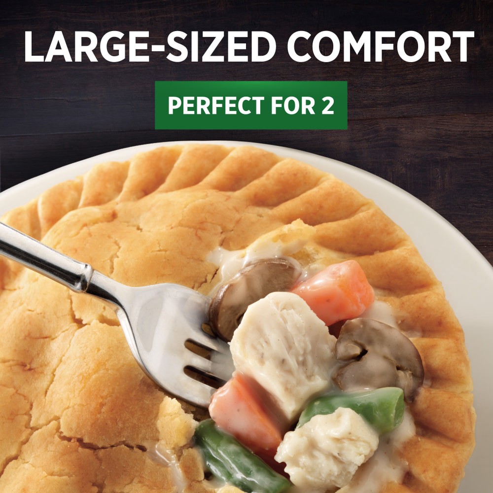 slide 4 of 6, Marie Callender's Creamy Mushroom Chicken Pot Pie, Frozen Meal, 15 oz., 15 oz