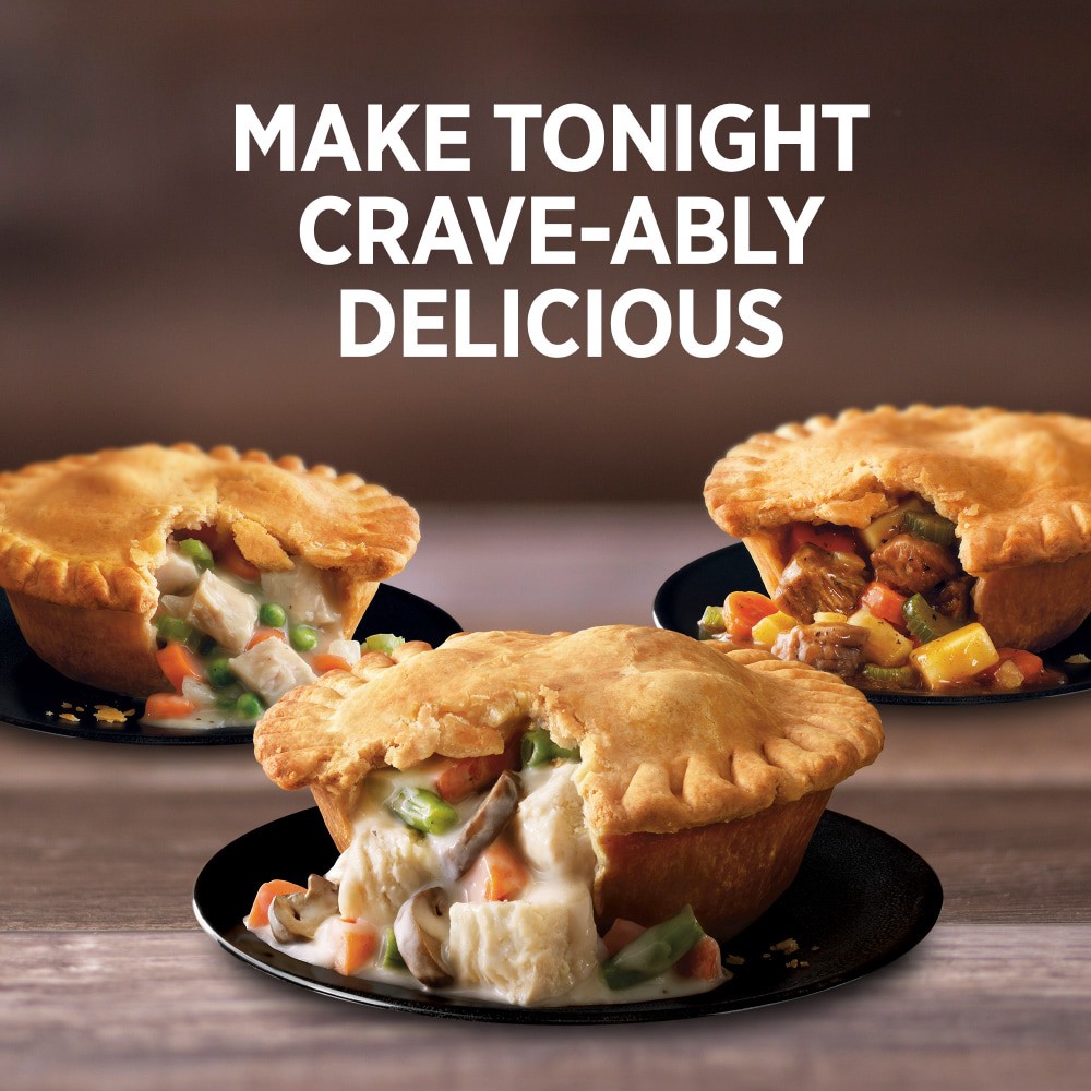 slide 3 of 6, Marie Callender's Creamy Mushroom Chicken Pot Pie, Frozen Meal, 15 oz., 15 oz