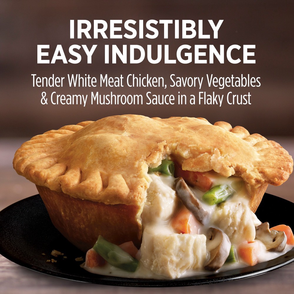 slide 5 of 6, Marie Callender's Creamy Mushroom Chicken Pot Pie, Frozen Meal, 15 oz., 15 oz