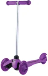 Sakar Voyager 3-Wheel Tilt and Turn Scooter - Purple