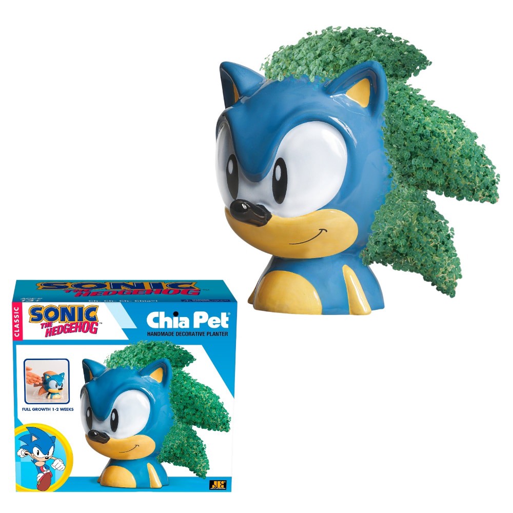 slide 2 of 2, Chia Pet Sonic The Hedgehog Chia Pet, 1 ct