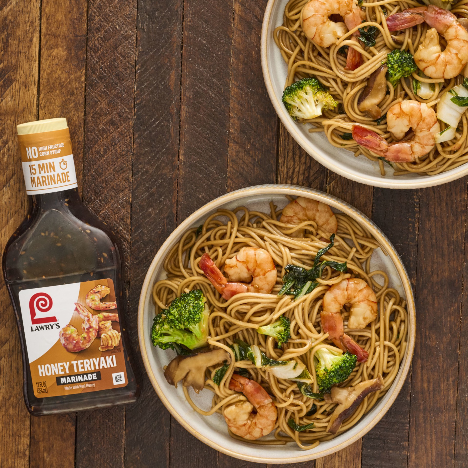 slide 2 of 5, Lawry's Honey Teriyaki Marinade, 12.0 fl oz, 12 fl oz