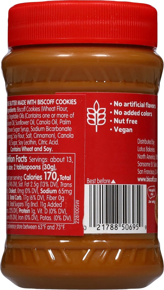 slide 3 of 4, Biscoff Cookie Butter, Creamy, 14.1 oz