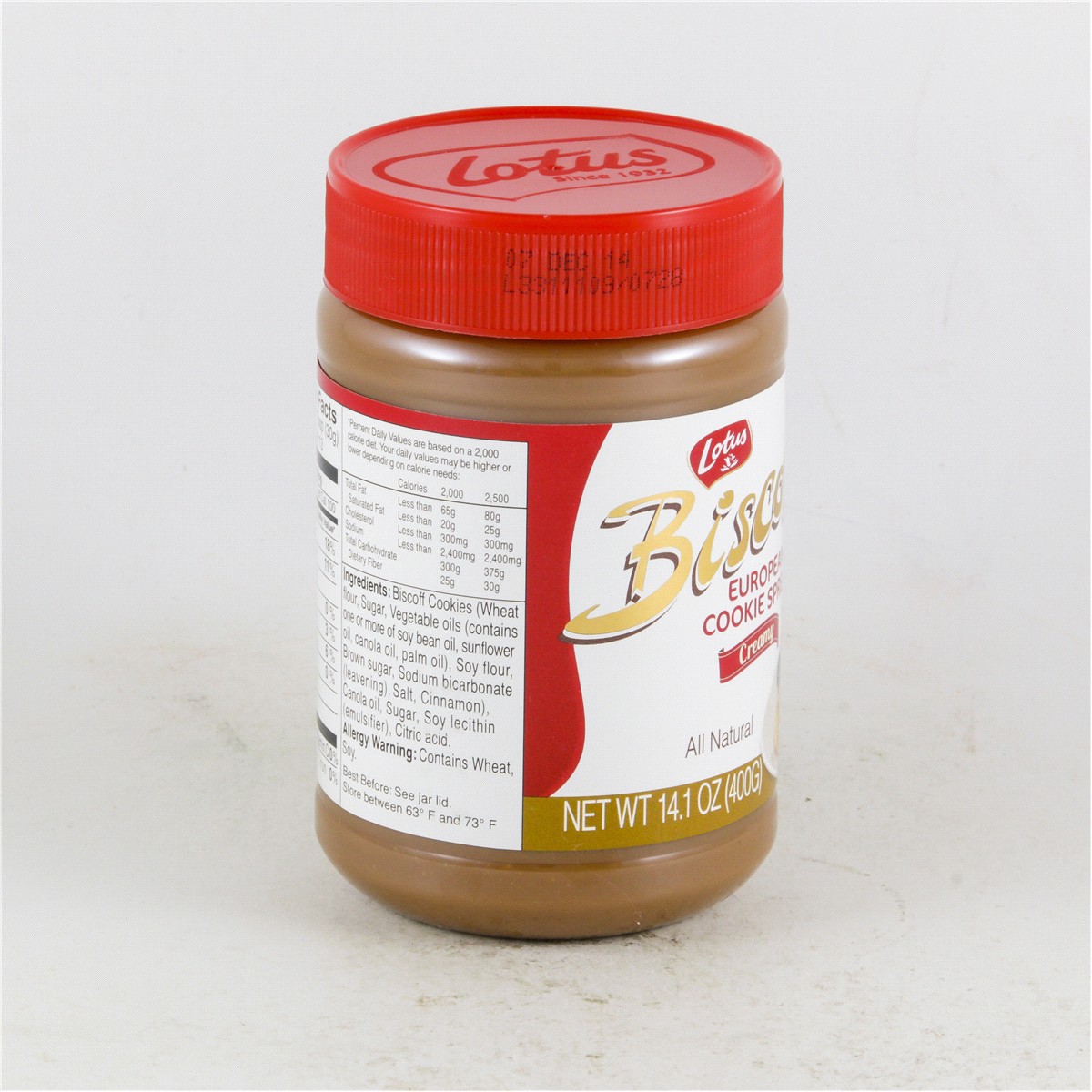 slide 4 of 4, Biscoff Cookie Butter, Creamy, 14.1 oz