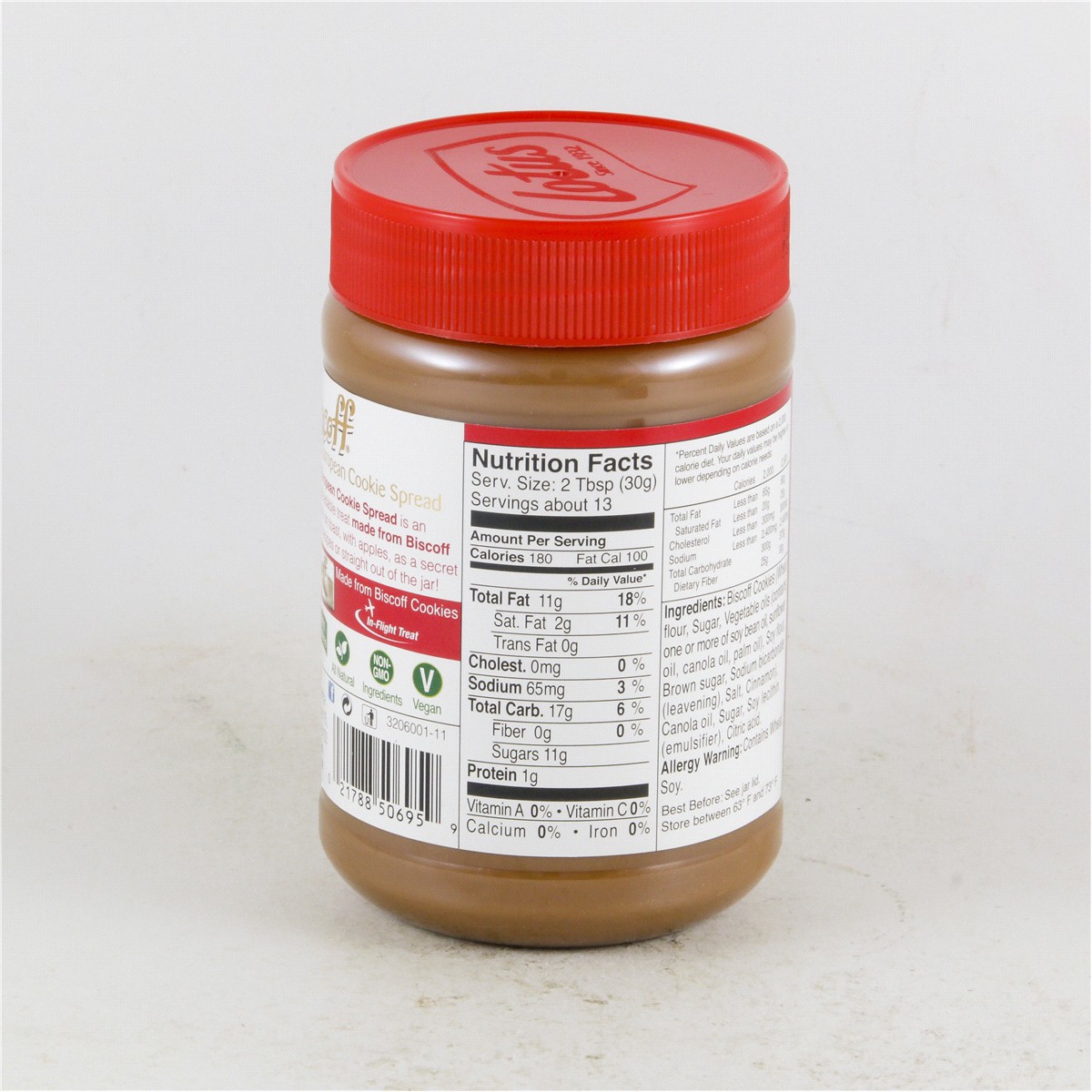 slide 3 of 4, Biscoff Cookie Butter, Creamy, 14.1 oz