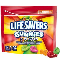 Life Savers Gummy Candy 5 Flavors Fruity Gummies Sharing Size Bag