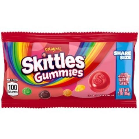 slide 1 of 1, Skittles Gummies Share Size Original, 3 oz