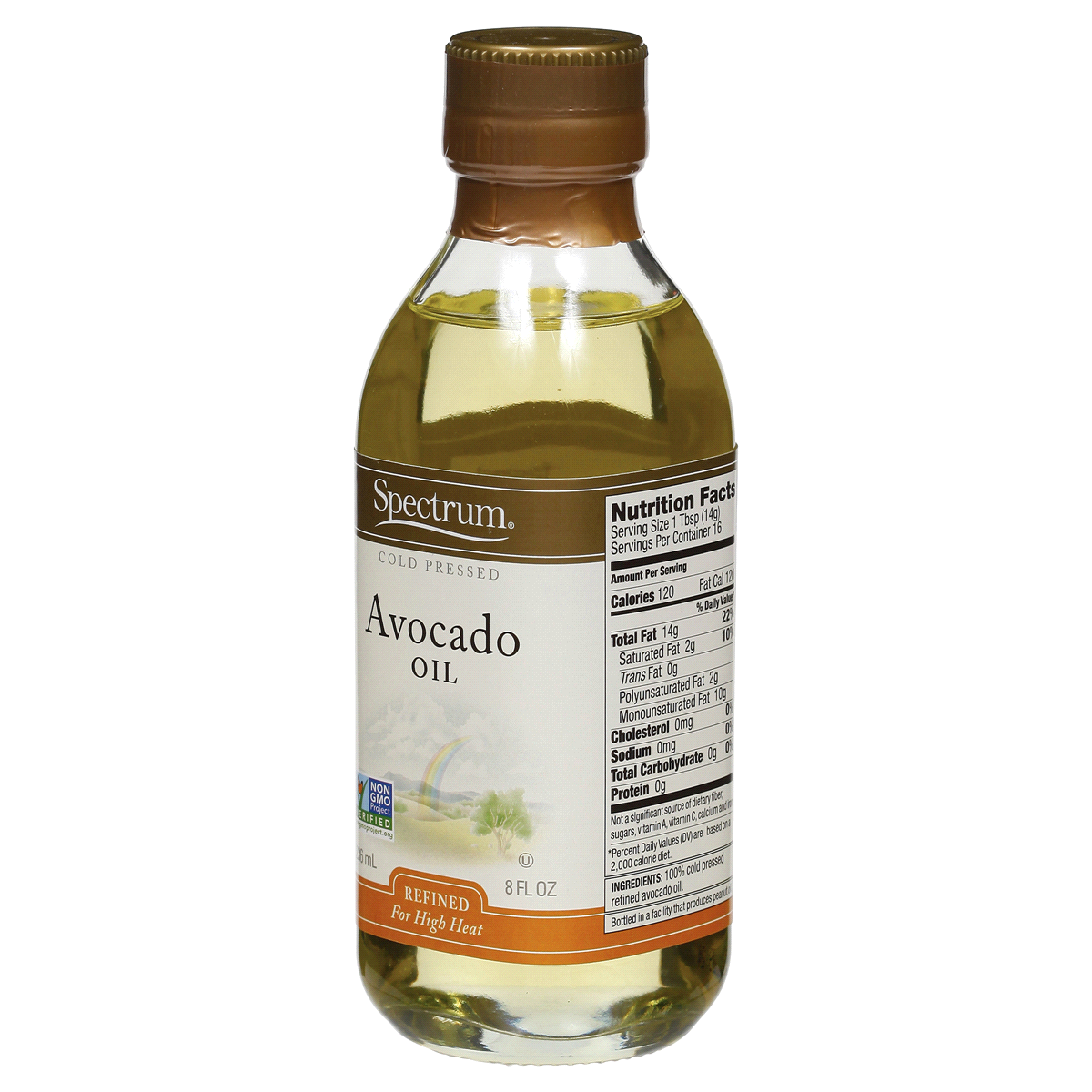 slide 8 of 9, Spectrum Culinary Avocado Oil 8 fl. oz. Bottle, 8 fl oz