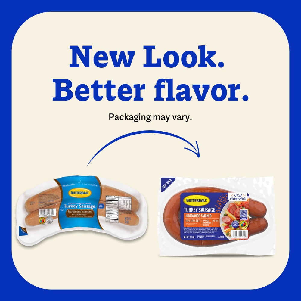 slide 5 of 6, Butterball® Smoked Turkey Sausage Rope, 13 oz