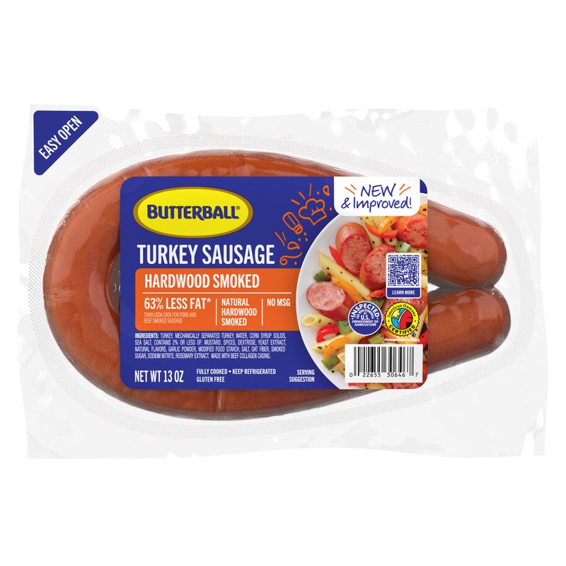 slide 2 of 4, Butterball® Smoked Turkey Sausage Rope, 13 oz