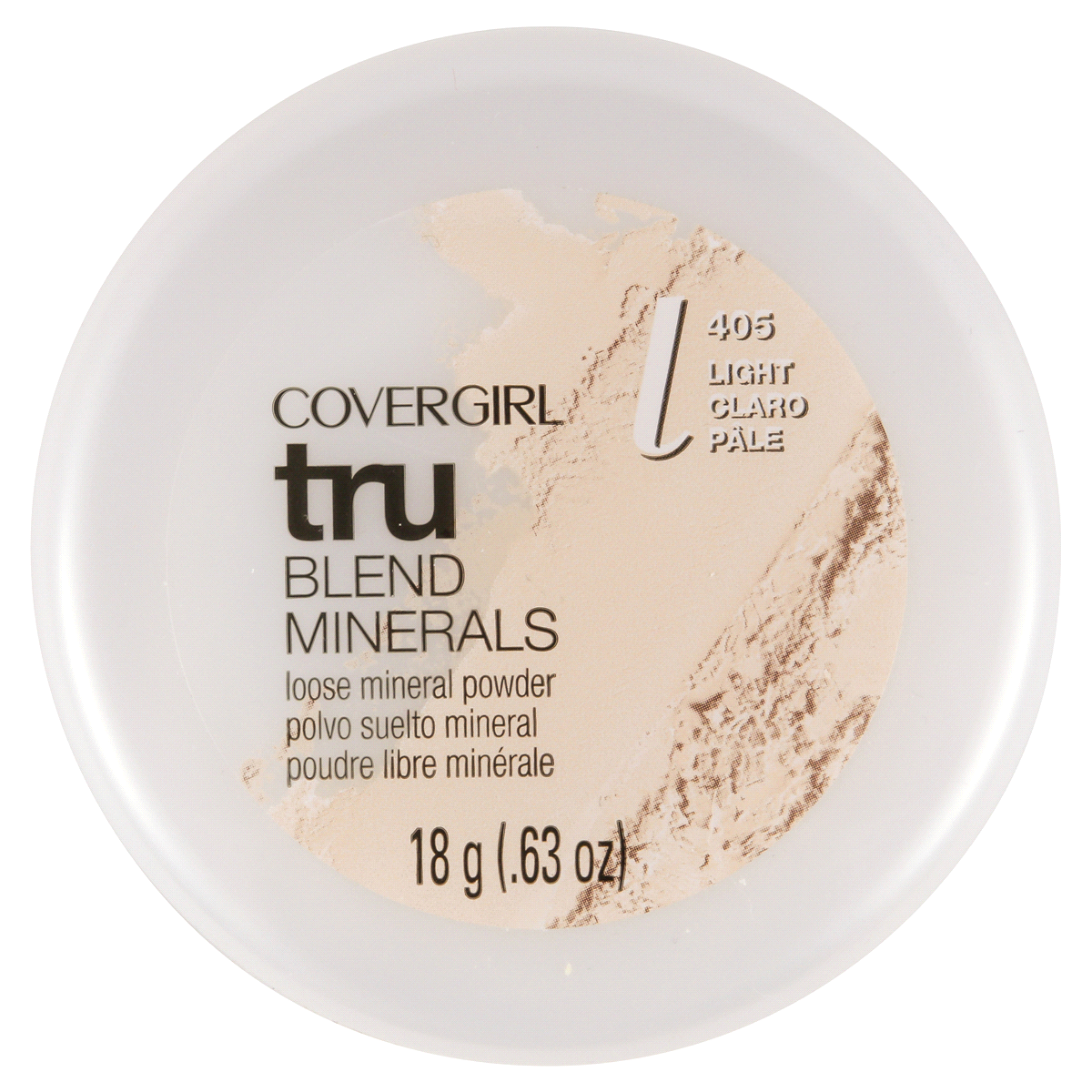 slide 4 of 5, Covergirl truBLEND Loose Powder 405 Translucent Fair, 0.63 oz