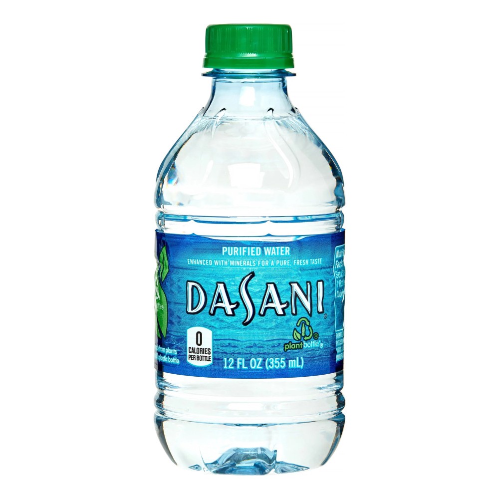 slide 1 of 1, Dasani Water Bottle, 12 fl oz