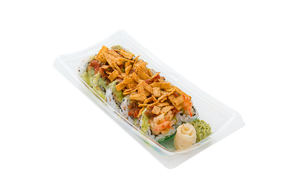 slide 1 of 1, Advanced Fresh Concepts Herdez Fiesta Tempura Shrimp Roll, 10 ct / 9.3 oz