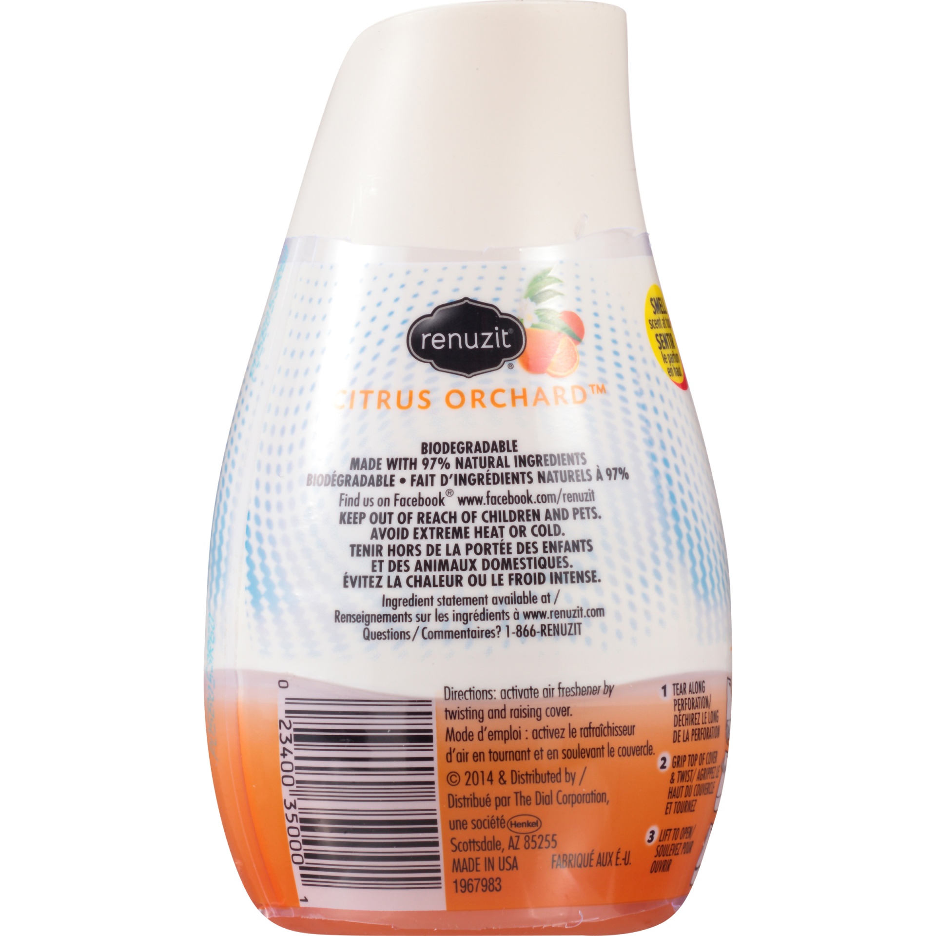 slide 3 of 4, Renuzit Odor Neutralizer - Fresh Lavendar, 7 oz