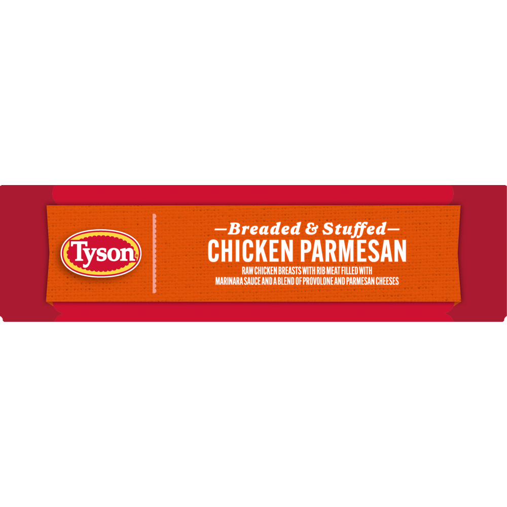slide 4 of 6, Tyson Frozen Stuffed Chicken Breasts Chicken Parmesan, 2 Count, 2 ct