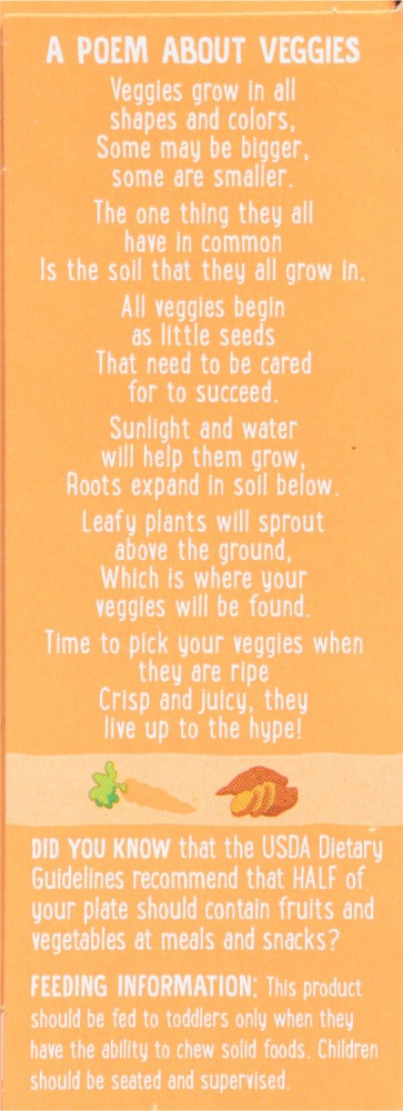 slide 4 of 4, Earth's Best Organic Sunny Days Sweet Potato Carrot Snack Bars 7 - 0.67 oz Bars, 7 ct