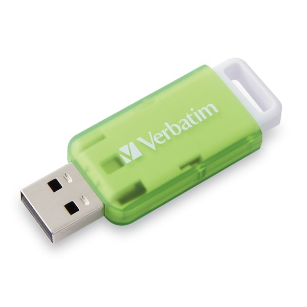 slide 5 of 10, Verbatim Seaglass Usb 2.0 Flash Drives, 32Gb, Assorted Colors, Pack Of 3 Drives, 3 ct