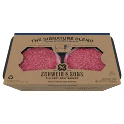 Schweid & Sons The Signature Series Chuck Brisket Patty 5.3 oz