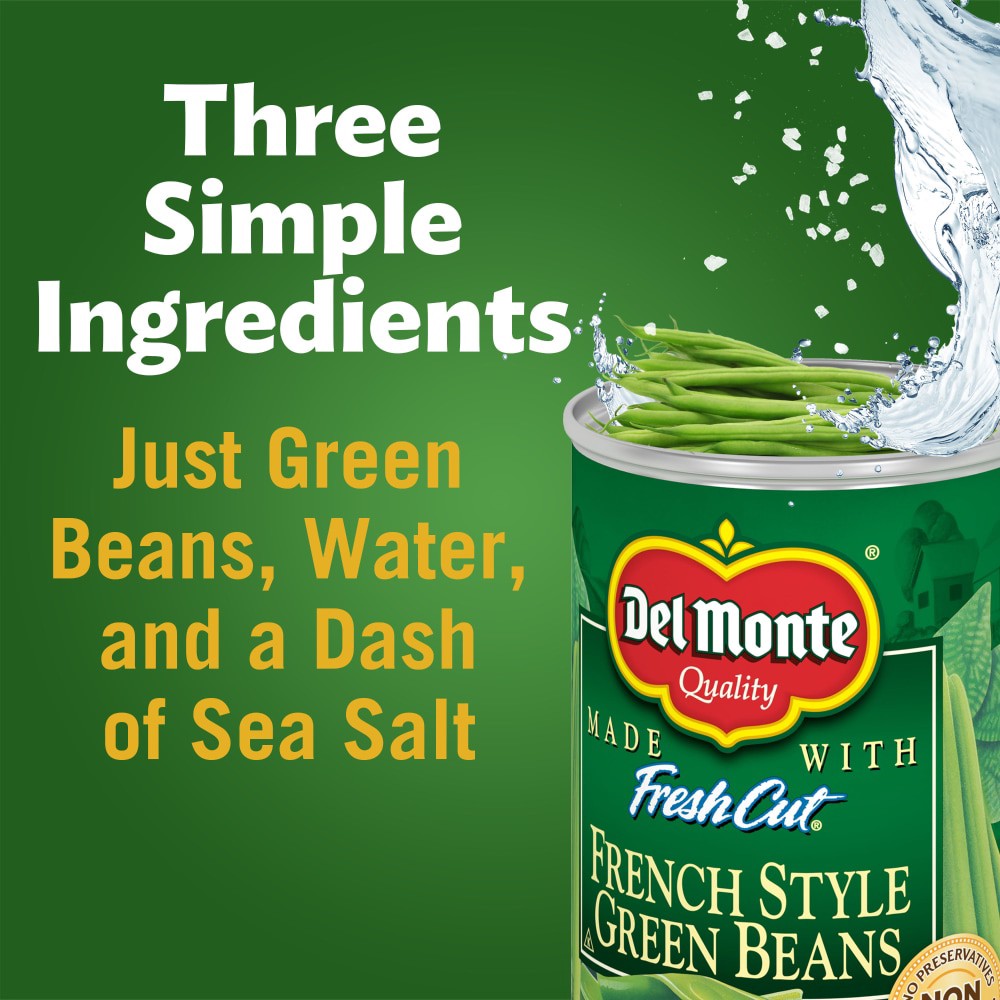 slide 2 of 6, Del Monte Blue Lake French Style Green Beans 14.5 oz Can, 14.5 oz