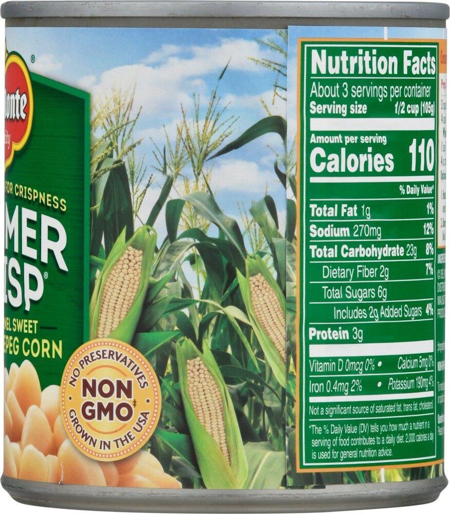 slide 2 of 2, Del Monte Summer Crisp White Shoepeg Corn, 11 oz Can, 11 oz