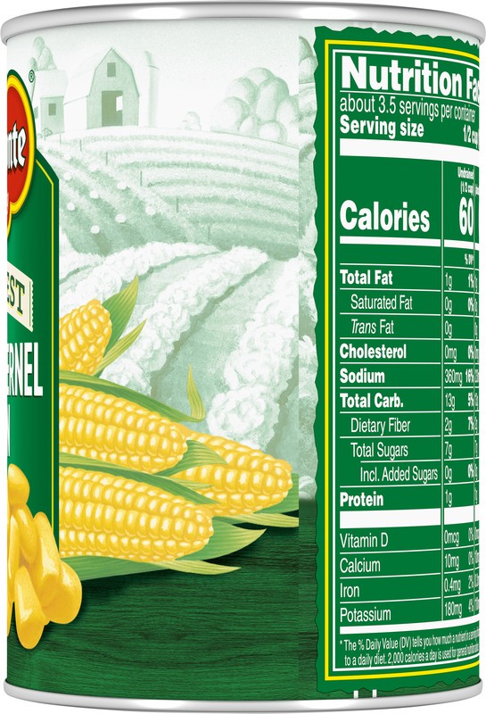 slide 3 of 5, Del Monte Harvest Whole Kernel Corn, 15.25 oz Can, 15.25 oz
