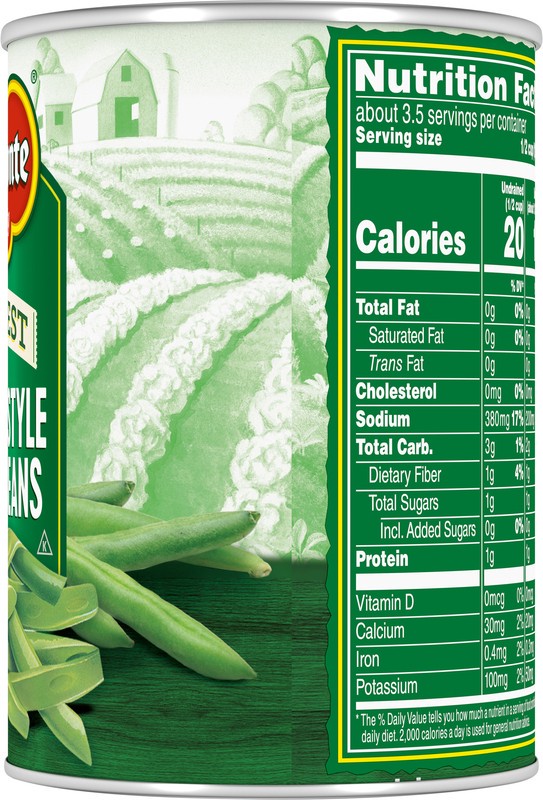slide 4 of 4, Del Monte Harvest French Style Green Beans, 14.5 oz Can, 14.5 oz
