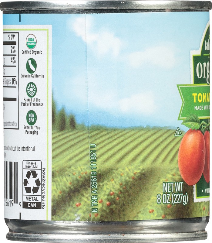 slide 4 of 5, Take Root Organics Tomato Sauce ., Can - 8 oz, 8 oz