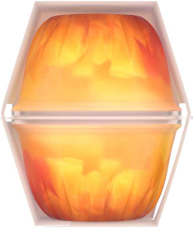 slide 3 of 5, Del Monte Bubble Fruit Peach Boba In Strawberry, 4.5 oz