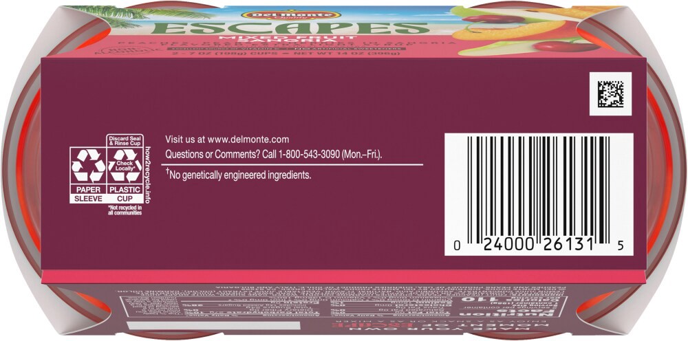 slide 2 of 6, Del Monte® Escapes Mixed Fruit Sangria, 2 ct; 7 oz