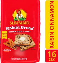 Sun-Maid Cinnamon Swirl Raisin Bread 16 oz