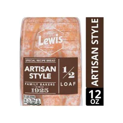 Lewis Bakeries 1/2 Loaf Artisan Style Bread 12 oz