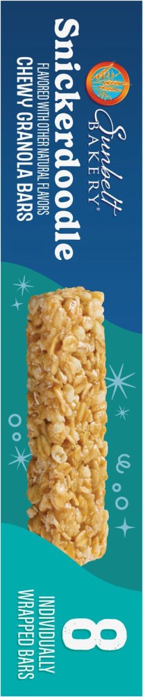 slide 3 of 5, Sunbelt Bakery Chewy Granola Bars, Sunbelt Bakery Family Pack Snickerdoodle, 8 ct