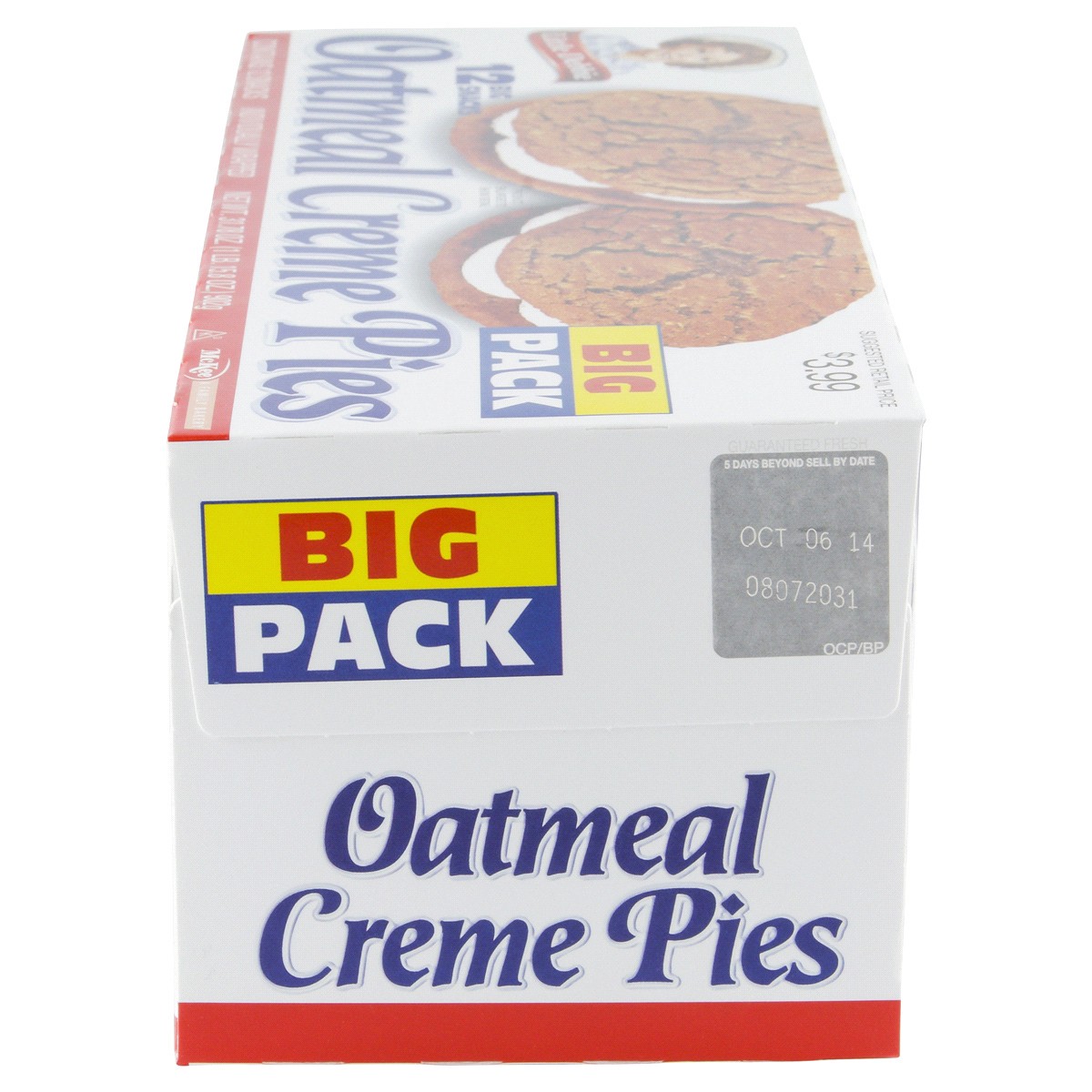 slide 4 of 5, Little Debbie Oatmeal Creme Pies, 12 ct