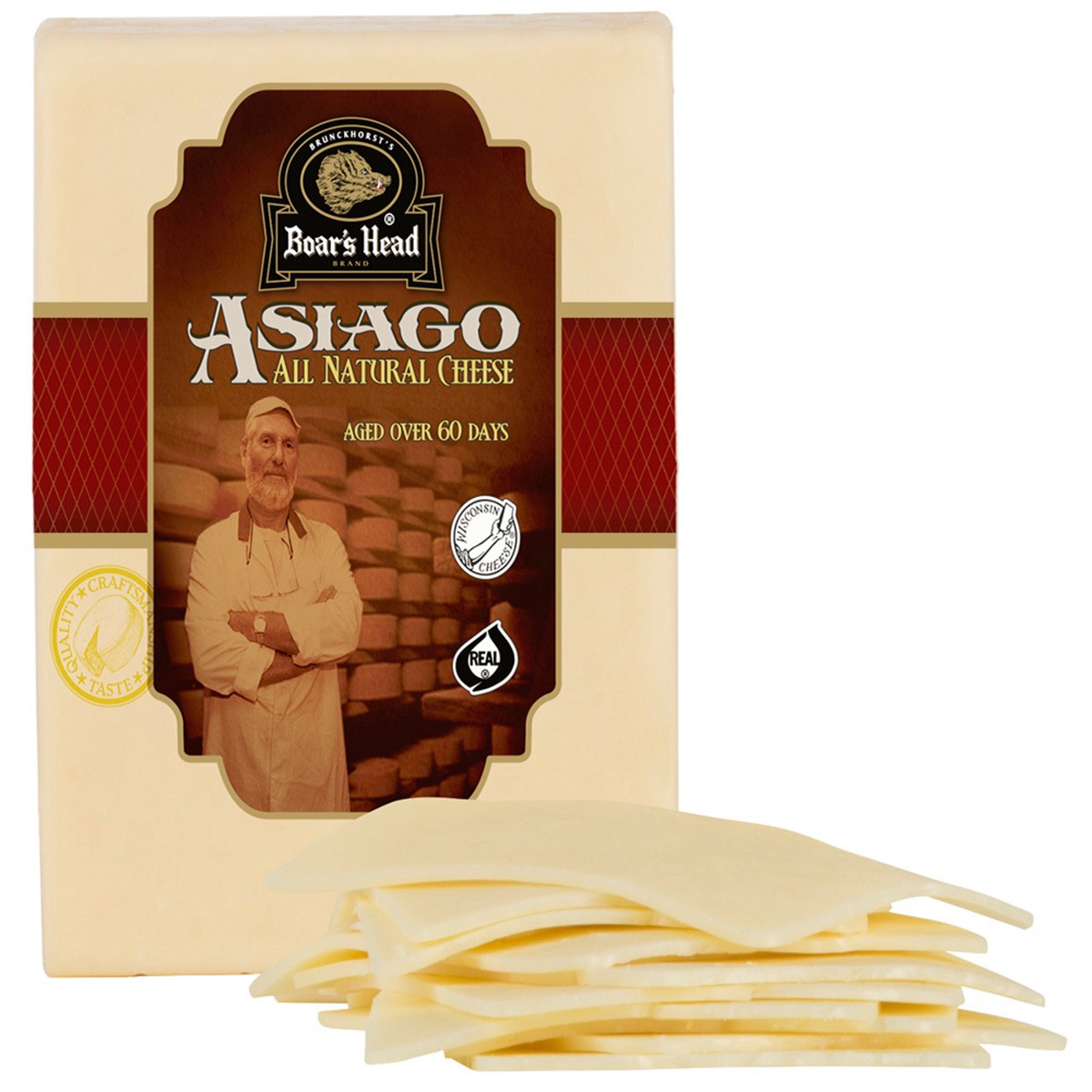 slide 1 of 1, Bh Asiago Mild Creamy, per lb