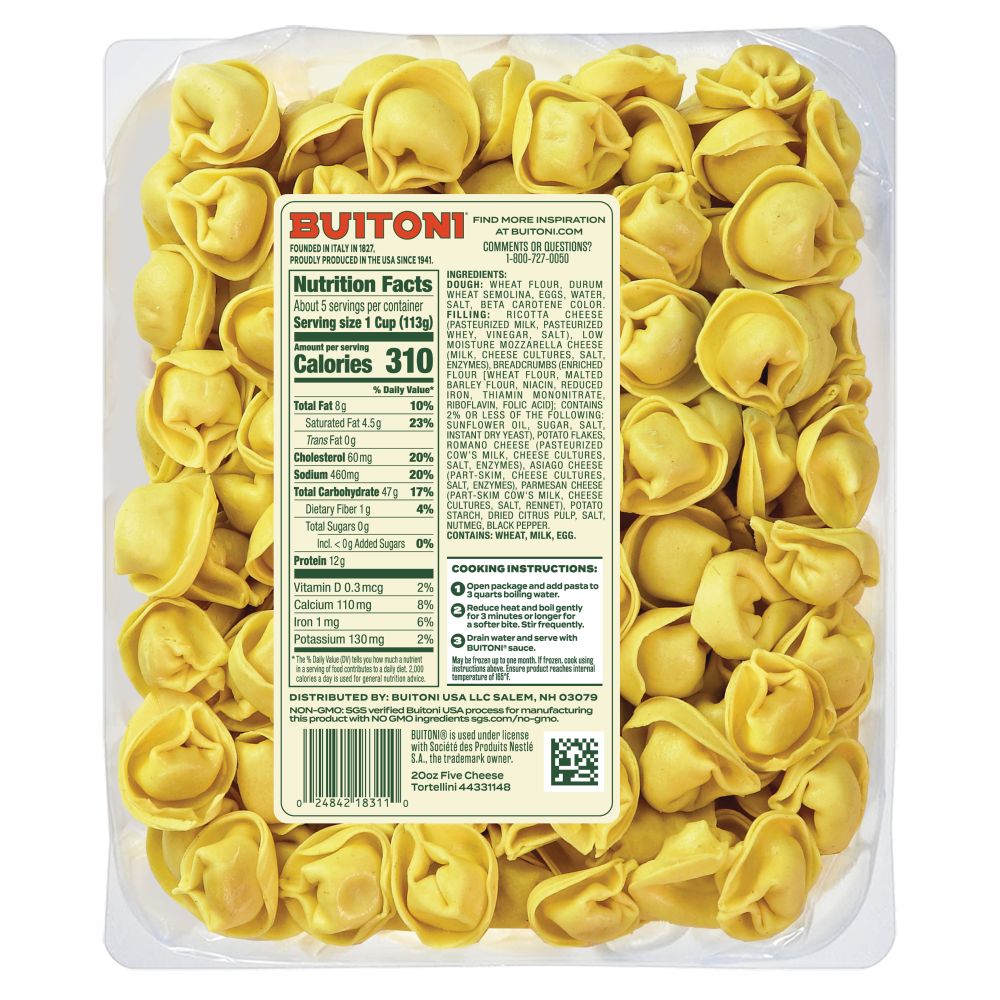 slide 2 of 2, Five Cheese Tortellini, 20 oz